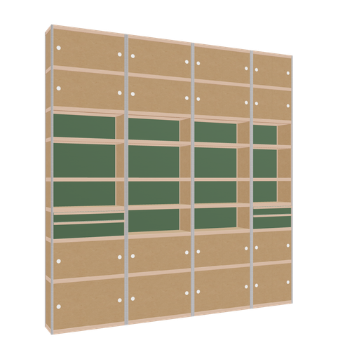 [f164504] Meubles (312x302x32 cm)