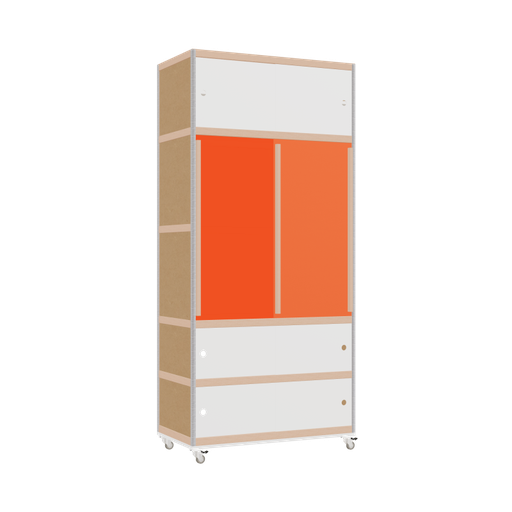 [400530658] Wardrobe (218x100x52 cm)