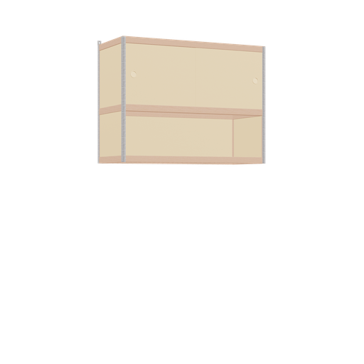 [400530665] Zwevende kast (76x100x42 cm)