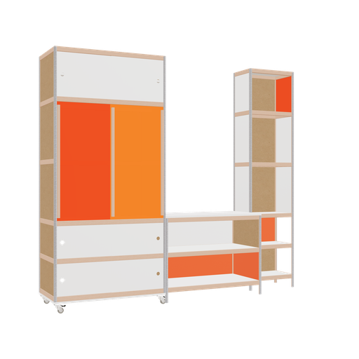 [f164511] Furniture (218x252x52 cm)