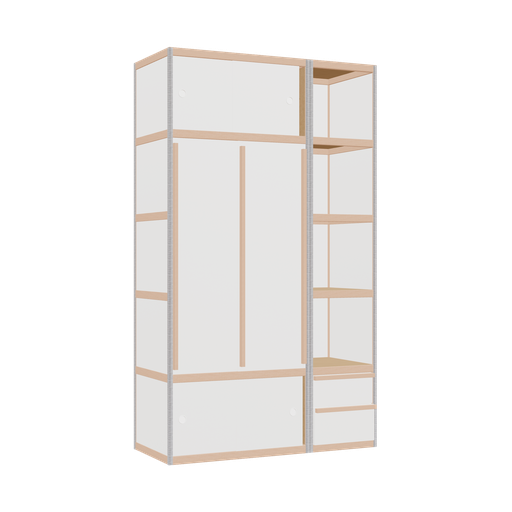 [f164514] Furniture (209x122x52 cm)