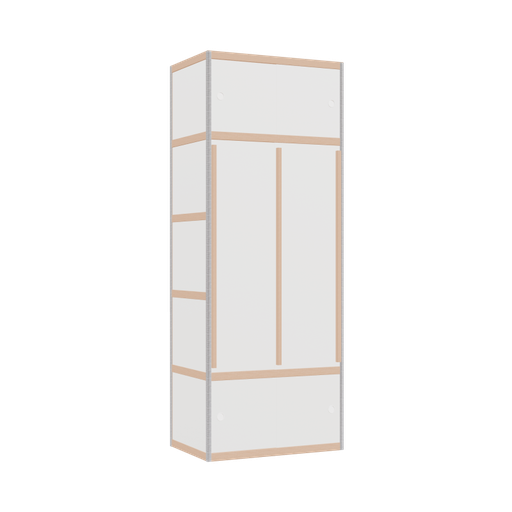 [400530679] Penderie (209x80x52 cm)