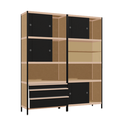 [f164518] Furniture (209x180x42 cm)