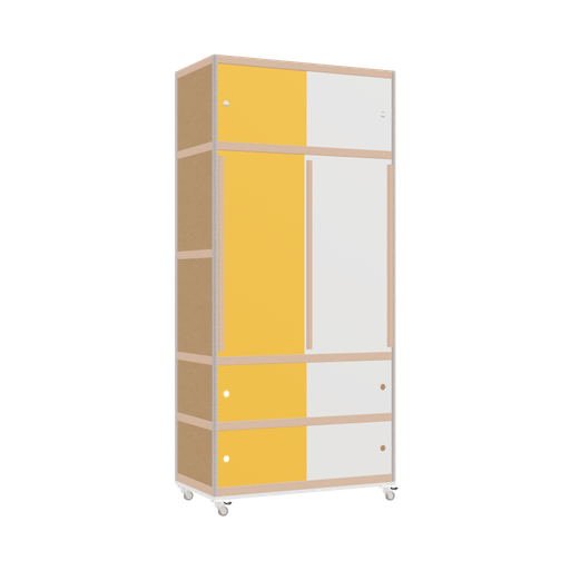 [400530701] Wardrobe (218x100x52 cm)