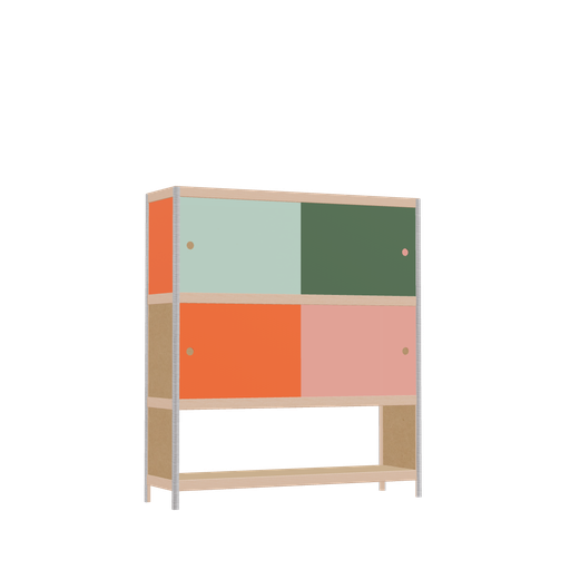 [400530740] Kast (124x110x32 cm)