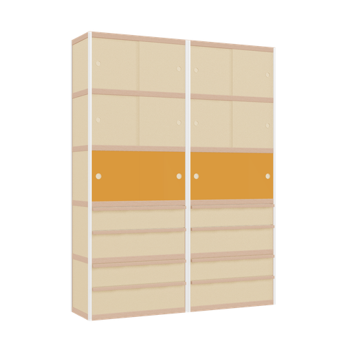 [f164536] Furniture (209x160x42 cm)