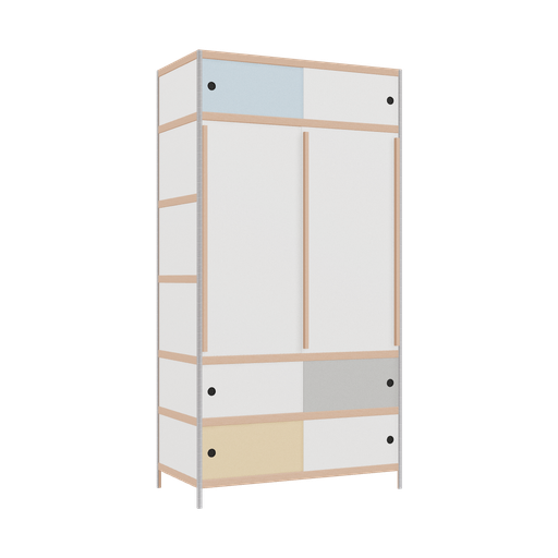 [400530769] Kleerkast (230x120x62 cm)