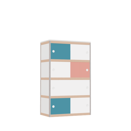 [400530899] Kast (129.8x80x42 cm)