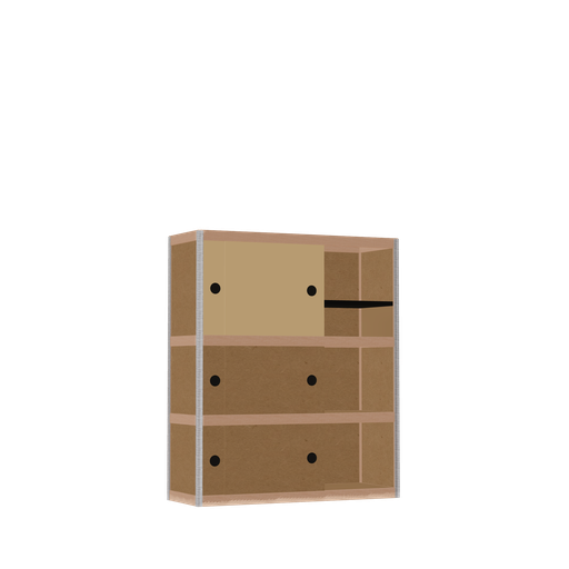 [400530922] Cabinet (107x90x32 cm)