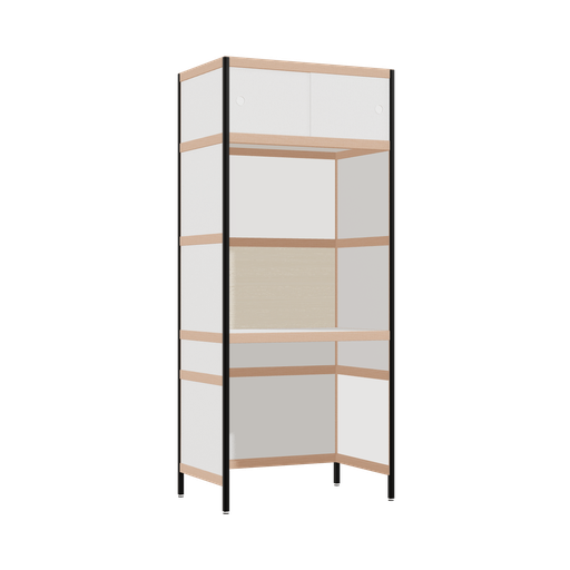 [400530944] Bureau intégré (186.5x80x52 cm)