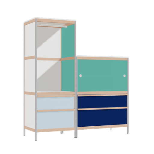 [f164611] Furniture (169.8x152x52 cm)