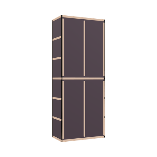 [400530968] Kleerkast (250x100x52 cm)