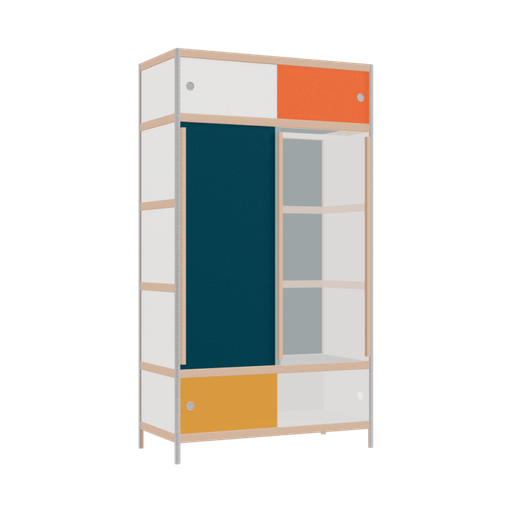 [400530978] Wardrobe (199x110x52 cm)