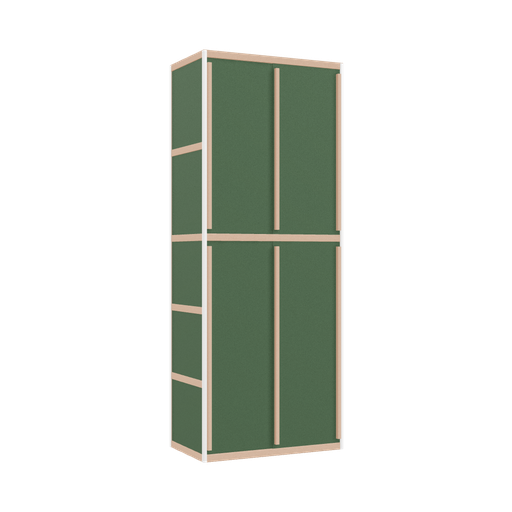 [400531040] Kleerkast (229x90x52 cm)