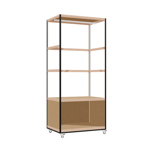 [400531069] Kleerkast (207x90x62 cm)