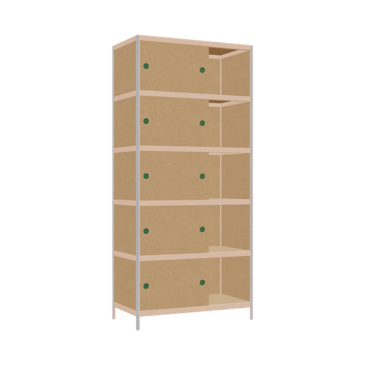 [400531107] Armoire (219x100x52 cm)