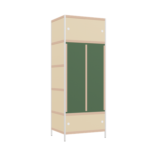 [400531144] Kleiderschrank (210x80x62 cm)