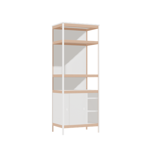 [400531156] Armoire (165.8x62x42 cm)