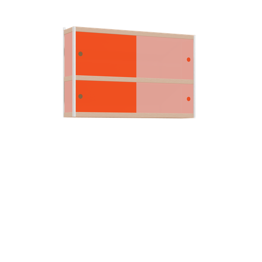 [400531201] Hanging cabinet (76x120x25 cm)