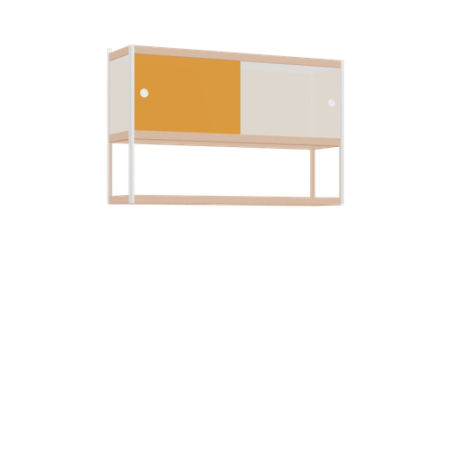 [400531204] Zwevende kast (76x120x32 cm)