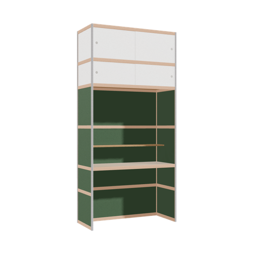 [400531262] Bureau intégré (250x120x52 cm)