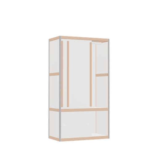 [400531263] Kleerkast (147x80x42 cm)