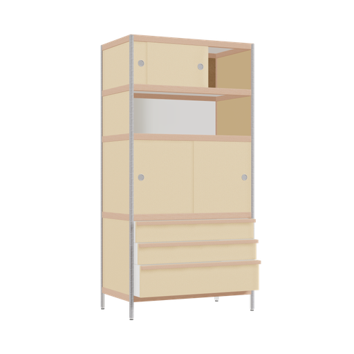 [400531280] Armoire (179x90x52 cm)