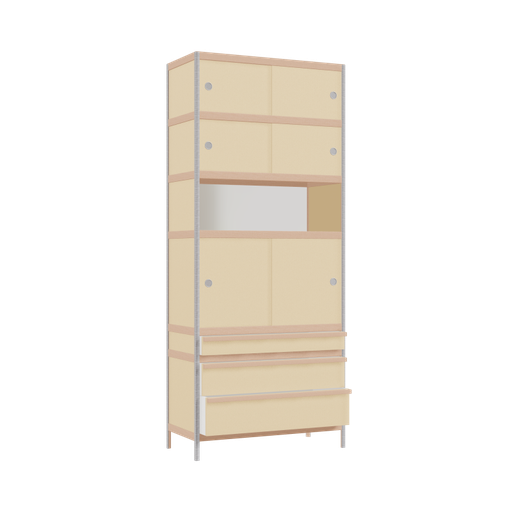 [400531288] Armoire (213x90x42 cm)