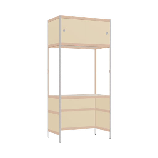 [400531292] Bureau intégré (193x90x52 cm)