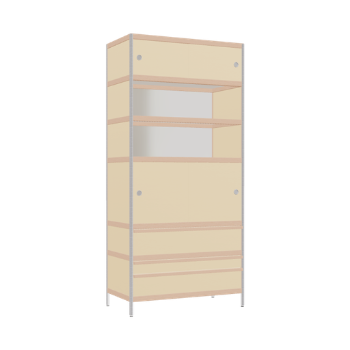 [400531295] Cabinet (214x100x52 cm)