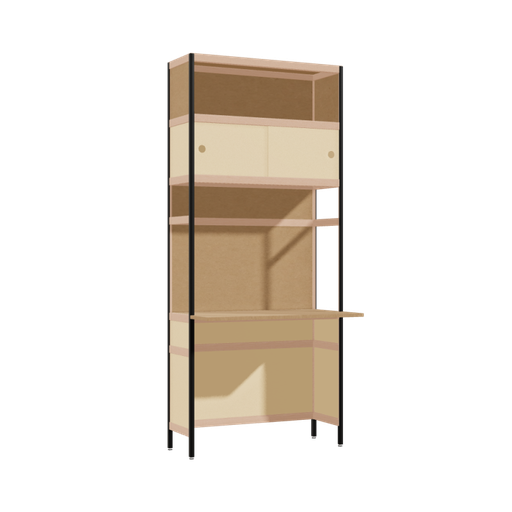 [400531358] Bureau débordant (207.5x90x53.6 cm)