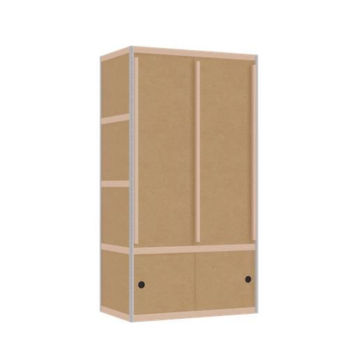 [400531379] Wardrobe (168x90x52 cm)