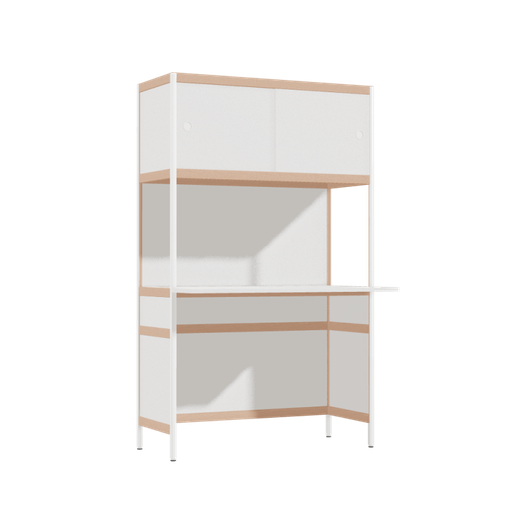 [400531405] Bureau débordant (165.5x100x63.6 cm)