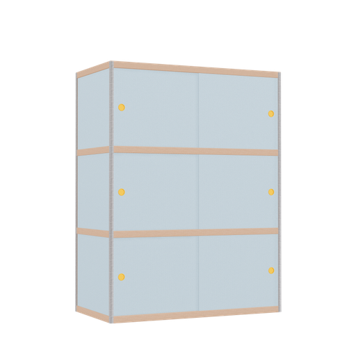 [400531412] Armoire (157x120x62 cm)