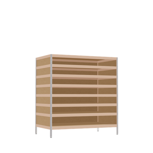 [400531413] Shelf (116.5x110x62 cm)