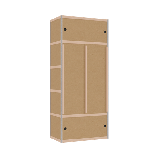 [400141504] Wardrobe (209x90x52 cm)