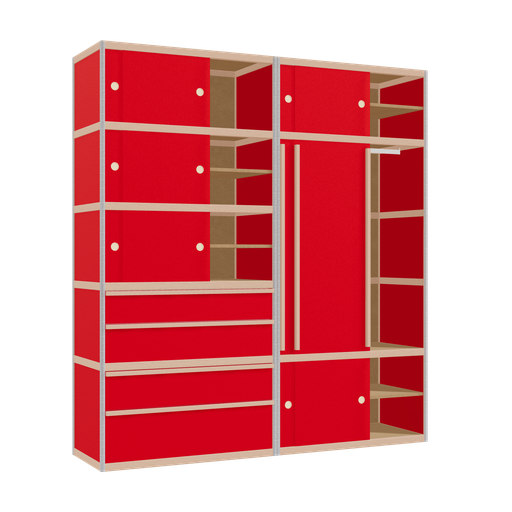 [f164780] Furniture (219x200x52 cm)