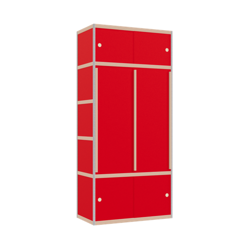 [400531445] Wardrobe (219x100x52 cm)