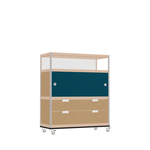 [400531476] Armoire (119x100x42 cm)