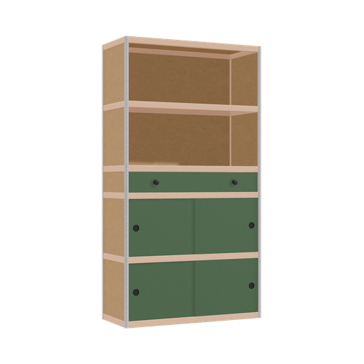 [400531505] Armoire (185.5x100x42 cm)