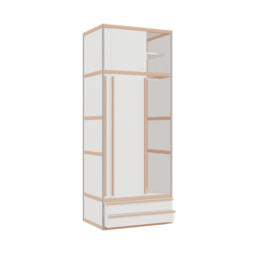 [400531515] Penderie (229x90x62 cm)