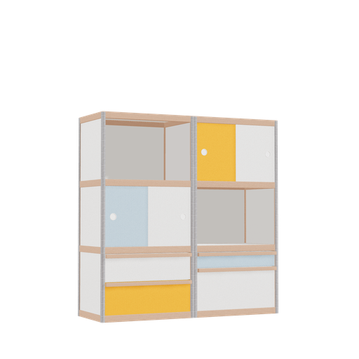 [f164827] Meubles (127x124x42 cm)