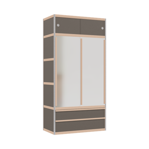 [400531621] Wardrobe (199x100x52 cm)