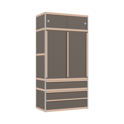 [400531622] Wardrobe (199x100x52 cm)