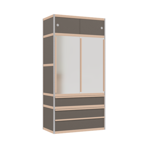 [400531623] Wardrobe (199x100x52 cm)