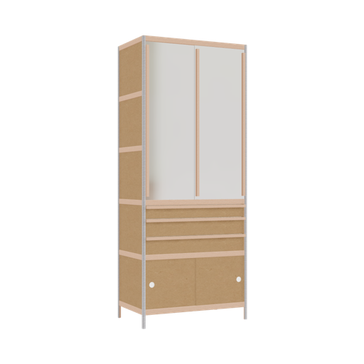 [400531634] Wardrobe (219x90x52 cm)