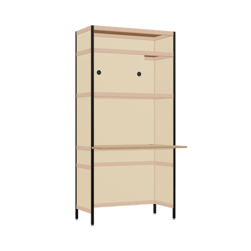 [400531657] Cantilevered desk (186.5x90x63.6 cm)