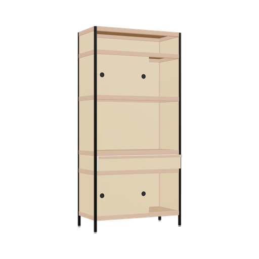 [400531658] Armoire (186.5x90x42 cm)