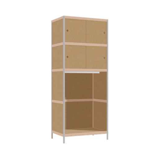 [400531665] Wardrobe (198x80x52 cm)