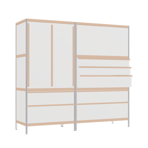 [f164839] Furniture (168x180x52 cm)